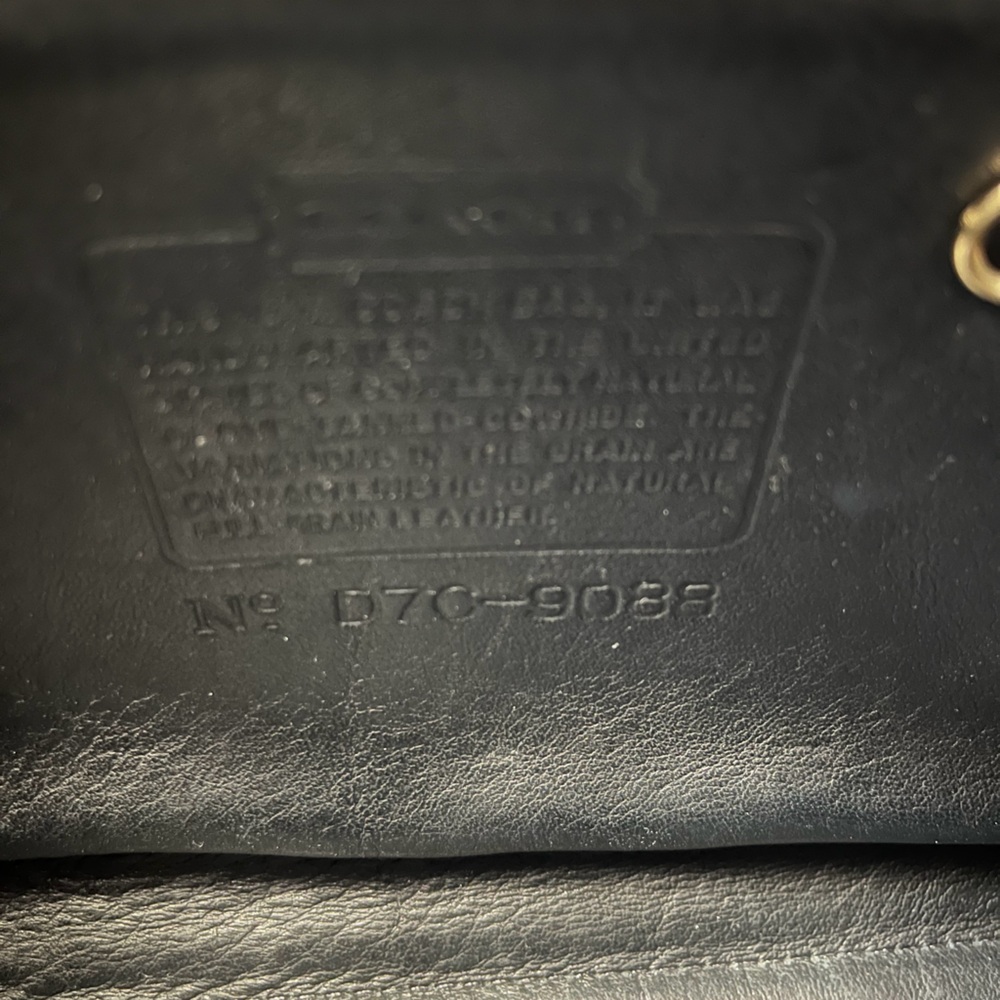 VINTAGE Coach Belmont Leather Satchel Bag - Picture 4 of 16